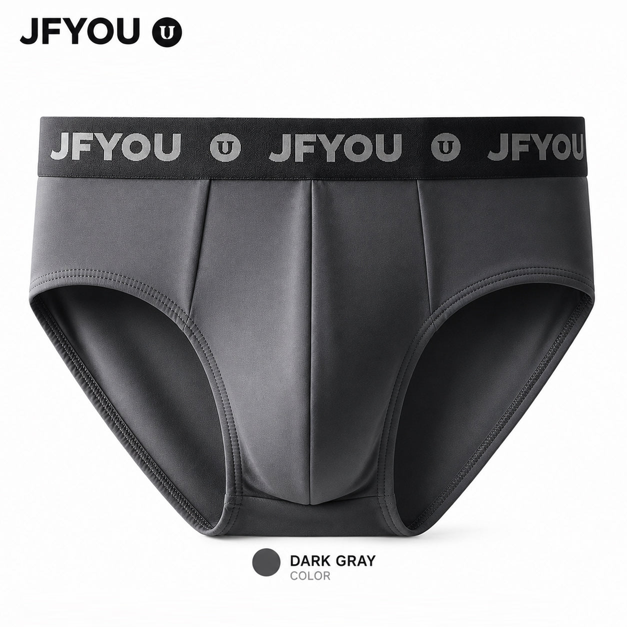 JFYOU Ice Silk Quick Dry Boxer Briefs for Men, Cooling Breathable Stretch Underwear with 3D Support Pouch