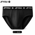 JFYOU Ice Silk Quick Dry Boxer Briefs for Men, Cooling Breathable Stretch Underwear with 3D Support Pouch