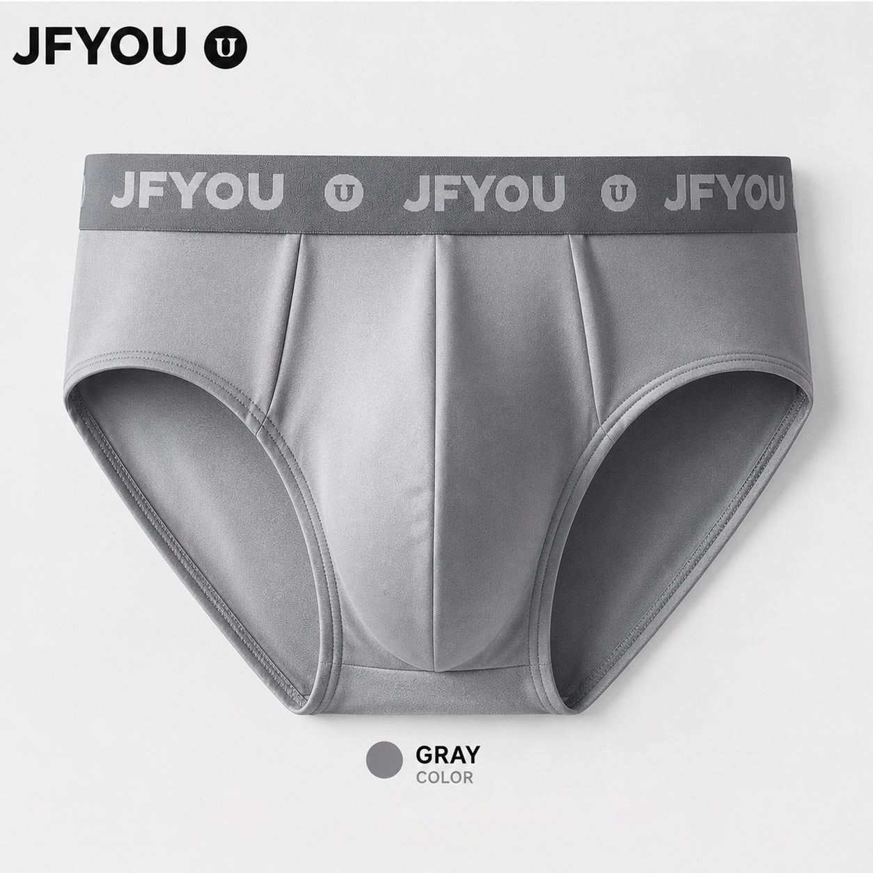 JFYOU Ice Silk Quick Dry Boxer Briefs for Men, Cooling Breathable Stretch Underwear with 3D Support Pouch