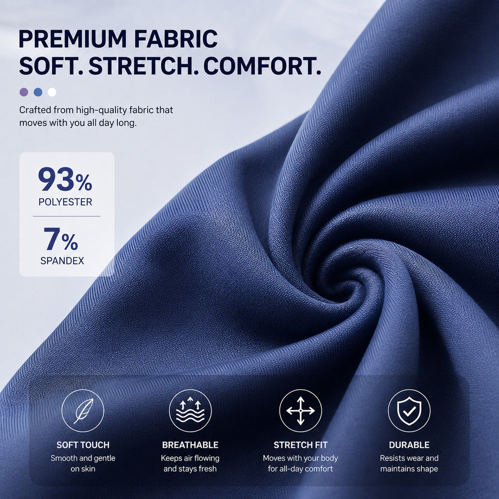 JFYOU Ice Silk Boxer Brief Men Breathable Quick Dry Stretch Underwear M-XXL