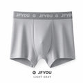 JFYOU Ice Silk Boxer Brief Men Breathable Quick Dry Stretch Underwear M-XXL