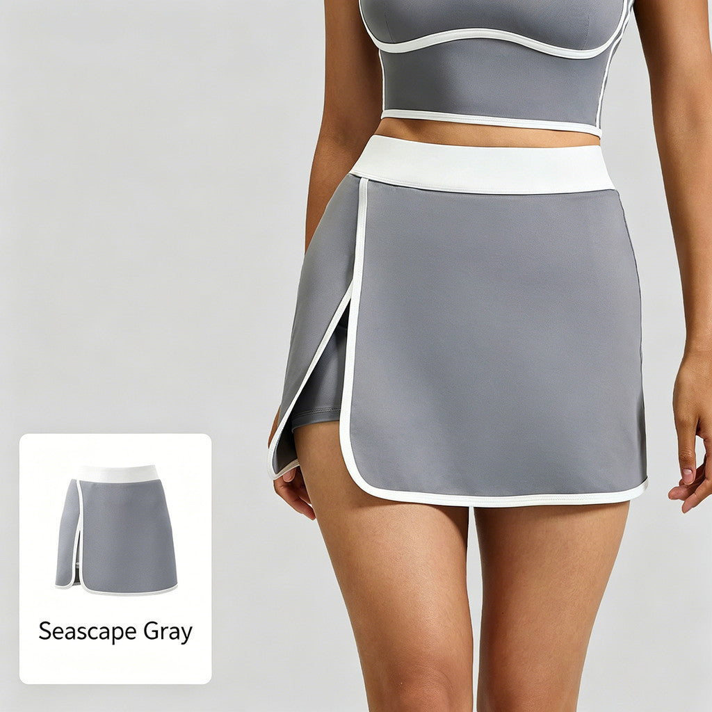 JFYOU Women’s Tennis Golf Skirt with Built-in Shorts & Pocket High Waist Athletic Skort for Yoga Gym