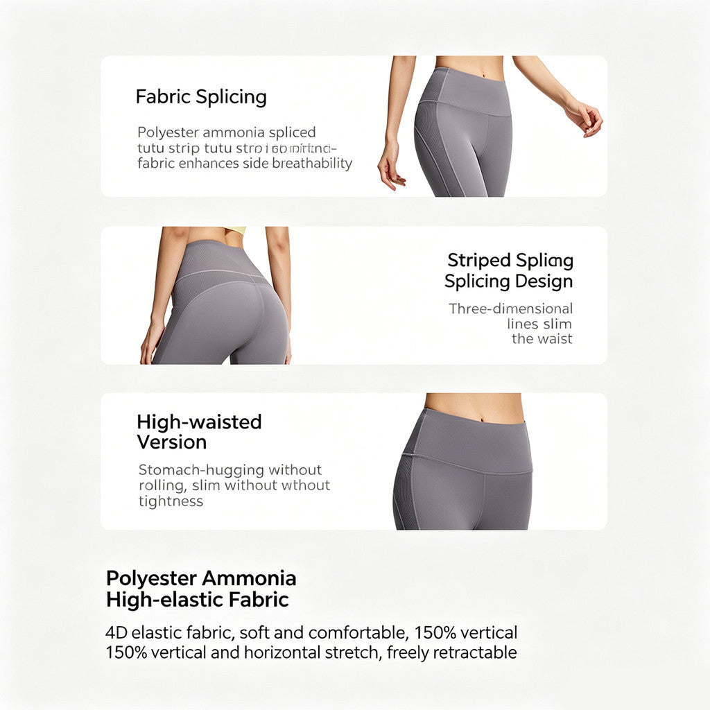 JFYOU High Waist Butt Lift Yoga Leggings Women Tummy Control Gym Fitness Running Sports Pants