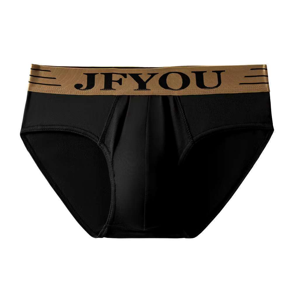 JFYOU 3D Support Pouch Men’s Cotton Briefs, Soft Stretchy Breathable Daily Underwear for Guys Sizes