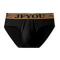 JFYOU 3D Support Pouch Men’s Cotton Briefs, Soft Stretchy Breathable Daily Underwear for Guys Sizes