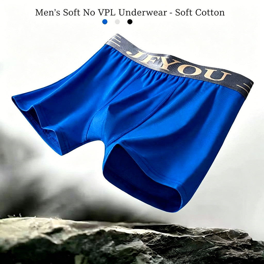 JFYOU Premium Cotton Boxer Briefs for Men | Soft Breathable Stretch Underwear | Comfortable  Boxer