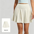 JFYOU Athletic Skort for Women High Waist Sports Skirt with Inner Shorts Casual Tennis Fitness Skirt