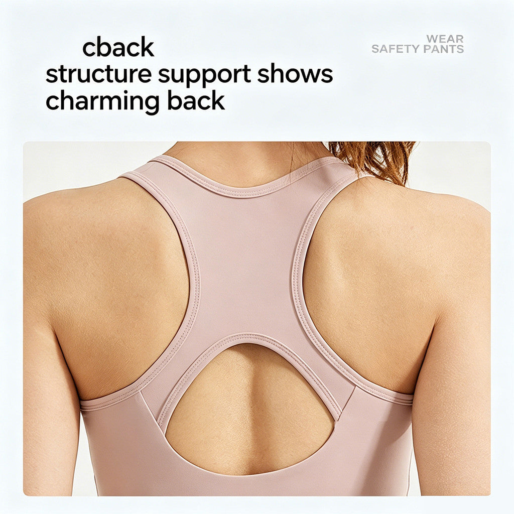 JFYOU Women Front Zip Sports Bra High Impact Support Beauty Back Running Yoga Gym Fitness Bra